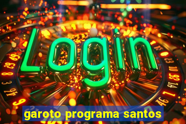 garoto programa santos